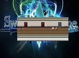 observing two brothers fucking a witch in the online game, leading to hentai anime masturbation and cum