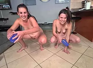 dirty whores, uh, pourin’ piss all over, so messy.