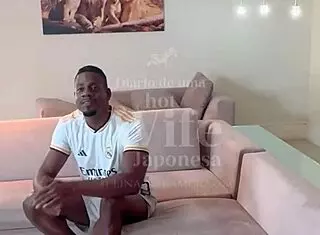 Wild Hentai Action with Asian Wife and Two Men in Shocking Scene.