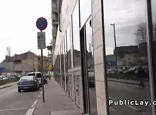 guy picks up blonde for outdoor pov fuck in pantyhose 😘