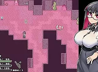 rignetta embarks on an adventure in this h-game gameplay