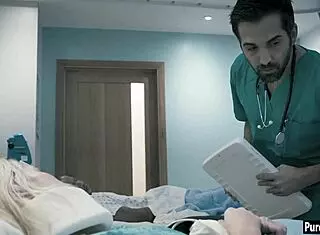 nasty doctor fucks hurt petite 18+ teen 18+ with monster cock in hospital