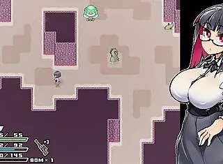 rignetta embarks on an adventure in this h-game gameplay