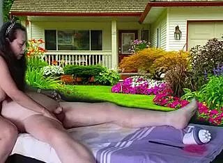 preview of cum fast baby with agarabas and olpr, outdoor jerk off instructions and muff diving