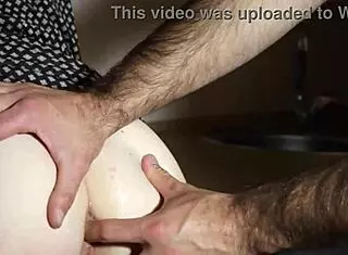 Intense Anal Creampie with Mature Party Whore