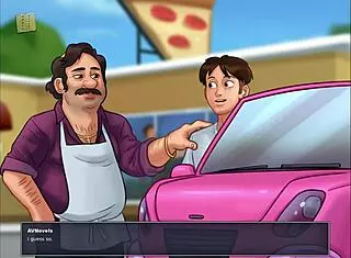 I-I got lost in Summertime Saga hentai anime cartoon