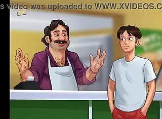 I-I got lost in Summertime Saga hentai anime cartoon