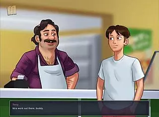 I-I got lost in Summertime Saga hentai anime cartoon