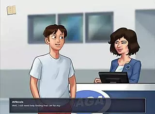 I-I got lost in Summertime Saga hentai anime cartoon