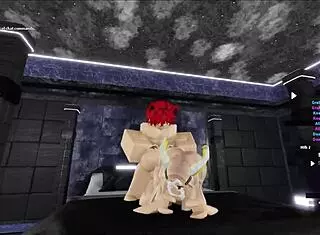 blonde succubus enjoys cat boy company