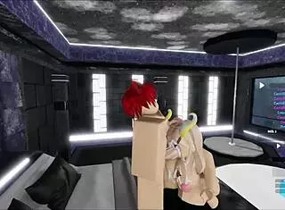 blonde succubus enjoys cat boy company