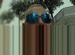 American Hooker Smokes Before Semi-Public Blowjob and Apartment Facial