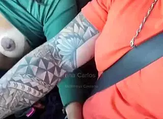 i fucked the hot blonde in the car while her ex filmed everything
