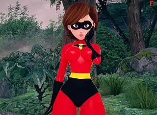 Elastigirl Gets Nailed on a Forest Mission in Full Movie