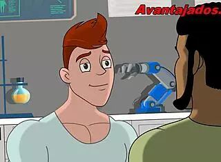 I can't believe I'm watching this gay brazilian artificial intelligence porn, it's so intense and detailed with every thrust and moan.