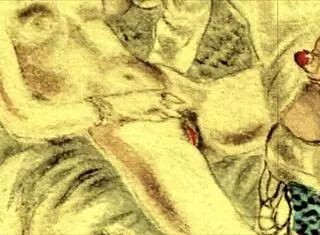 Vintage Erotic Drawings Bursting with Retro Hentai Anime Passion!