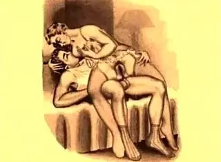 Vintage Erotic Drawings Bursting with Retro Hentai Anime Passion!