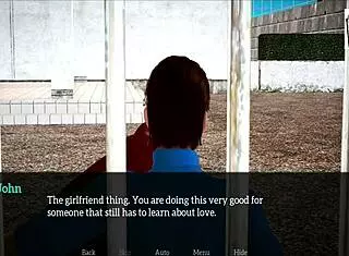 in my new family hentai, redhead teen explores 3d anime world