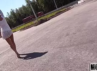 cutie gets roadside anal video starring foxy di - mofos com