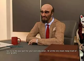 Check out this sexy college student stripping in cosplay debauchery