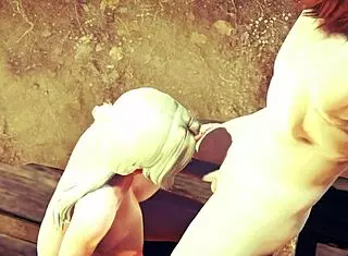 Naruto Hentai - Tsunade In Threesome Scene - Anime Manga Japanese Asian Game Porn