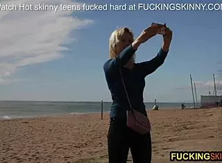 hey, this beautiful blonde teen 18+ is playing with that big black dick so nicely