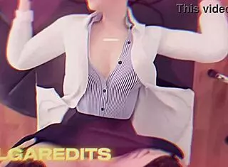 Overwatch tribute with futa creampie and blowjob action 😈