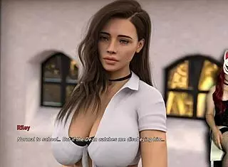 Check out this sexy college student stripping in cosplay debauchery