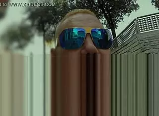 American Hooker Smokes Before Semi-Public Blowjob and Apartment Facial