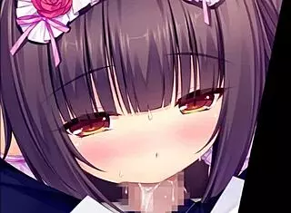 In Nekopara, the story follows cat girls in a cafe adventure