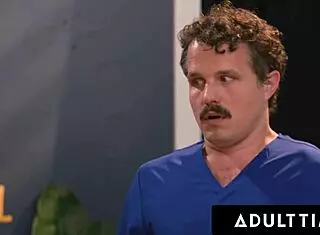 adult time - pregnant siri dahl fucked & filled with cum while her cuckquean wife codi vore watches