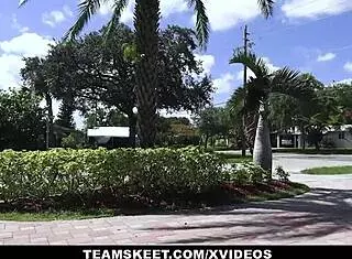 Sexy Cheerleader Aria Banks Sucks And Fucks Till Screaming Orgasm