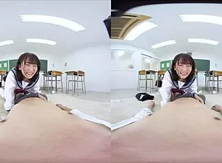 Japanese Schoolgirl Confesses and Obeys Wild Commands in Classroom!