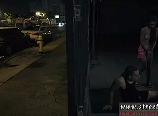 B Virgin Experiences Extreme Bondage Domination Outdoors With European Guys