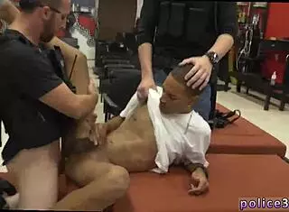 Police Suspect Caught in Steamy Mouth Action