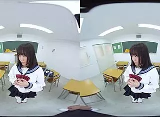Japanese Schoolgirl Confesses and Obeys Wild Commands in Classroom!