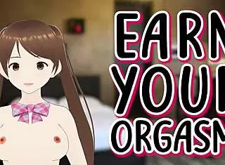 Hej, zasluži svojo spermo s tem nežnim femdom edging izzivom