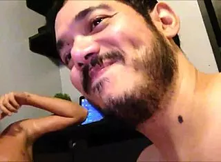 sexy gay dude receives intense blowjob from monster cock with nice speech ending