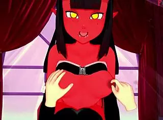 Meru the succubus says, 'I'm having intense fucking in this full fantasy'