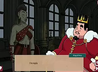 Get snu snu from the busty orc in queen's brothel with monster cock!