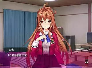 I enjoy this bukkake hentai game with lingerie and blowbang scenes