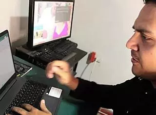 Damn, horny maid seduces boss for raise in public!