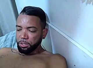 Tattooed guy says, 'Neighbor, take my ass now?'