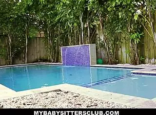 Adorable babysitter Lily Ford fucks hot boss 😍