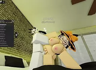 beautiful blonde milf pays with pussy for shoplifting 😏