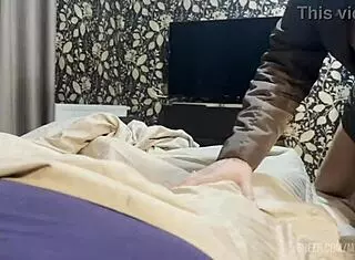 Milfycalla, a lot of cum on brown fur hooded puffer jacket