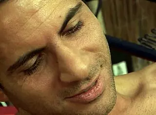 why is that brunette fucking on the terrace with everyone watching?