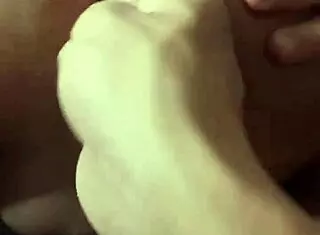 Feeling intense pleasure as dominant black top fucks bareback in doggystyle, cumming hard in gay anal sex