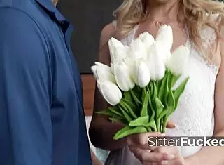 heartbroken wife catches babysitter in dress