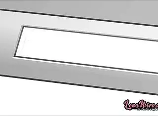 i'm this cute blonde co ed getting my bald beaver banged and titty fucked hard